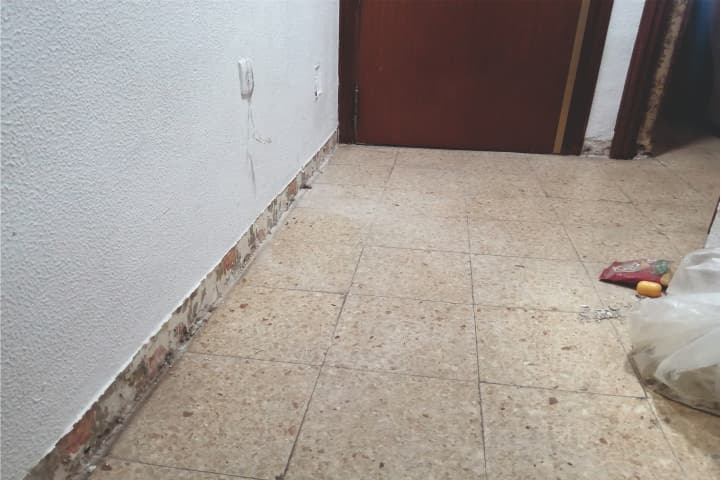 Limpieza antes de colocar tarima flotante